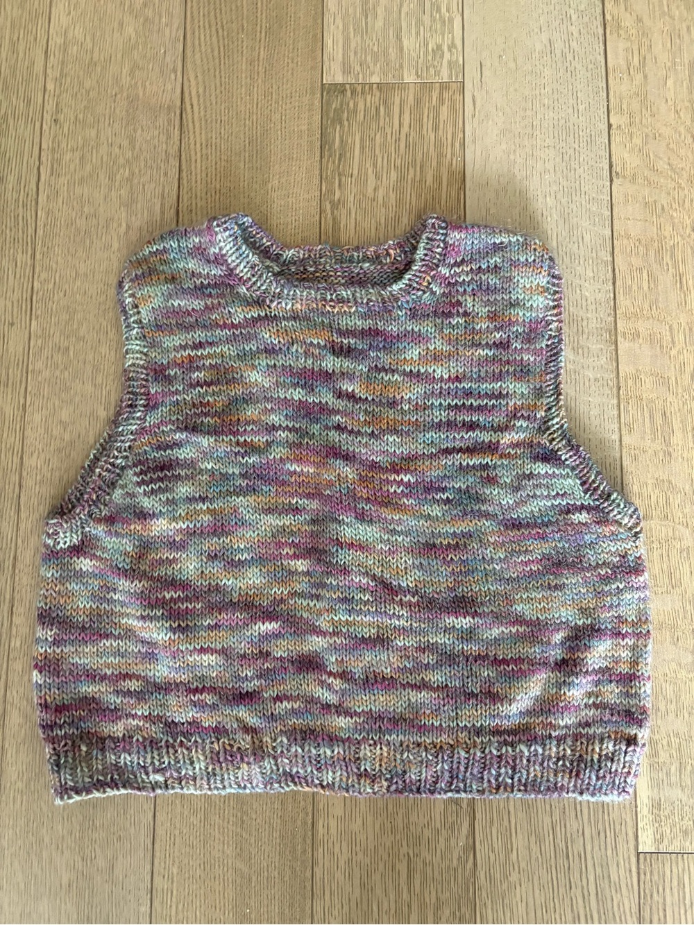 Hand Knit Sweater Vest - Women